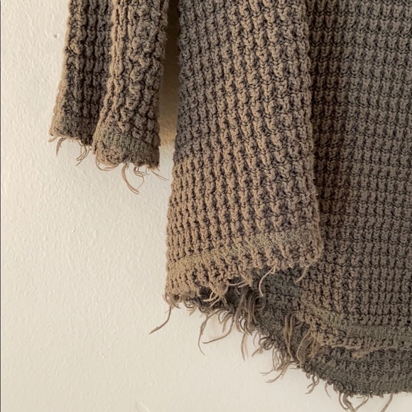 Free People Open Shoulder Long Sleeve Sweater - Picture 5 of 5